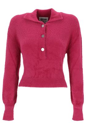 knitted long-sleeve polo collar MO5CH1NO JEANS | 093787030216